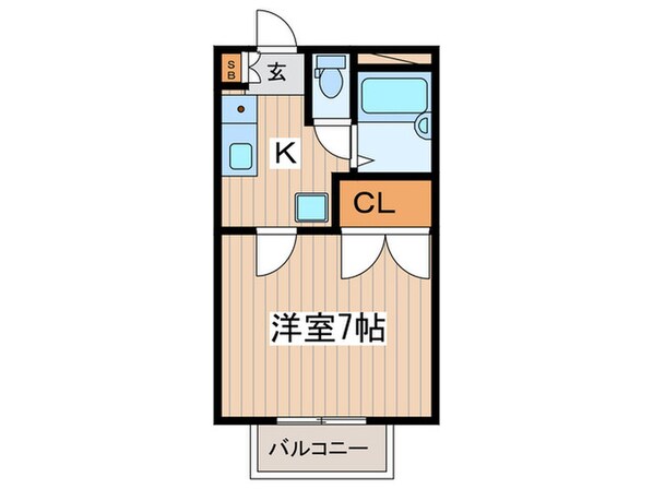 プチ　シャトーの物件間取画像